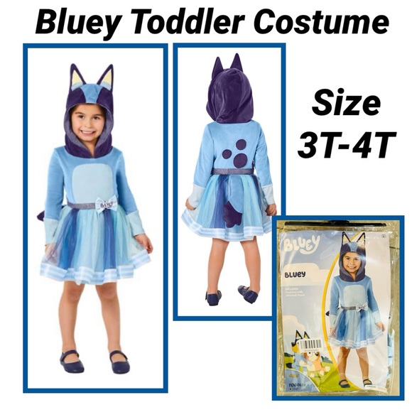 Bluey Costumes Bluey Toddler Costume Poshmark